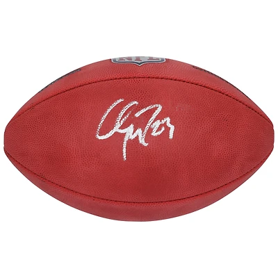 Christian McCaffrey San Francisco 49ers Autographed Duke Game Football