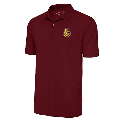 Men's Antigua Maroon Minnesota Duluth Bulldogs Legacy Pique Polo