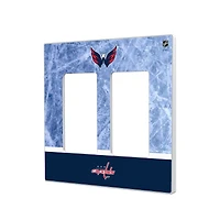 Washington Capitals Wordmark Double Rocker Lightswitch Plate