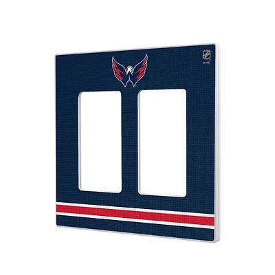 Washington Capitals Double Rocker Lightswitch Plate