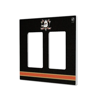 Anaheim Ducks Double Rocker Lightswitch Plate