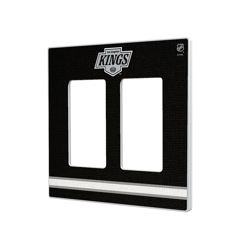 Los Angeles Kings Double Rocker Lightswitch Plate