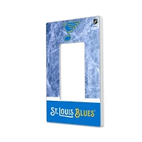 St. Louis Blues Wordmark Single Rocker Lightswitch Plate