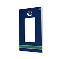 Vancouver Canucks Single Rocker Lightswitch Plate