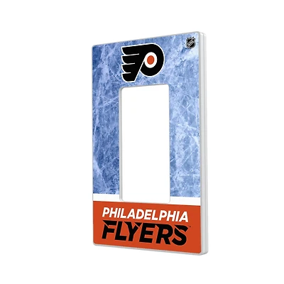Philadelphia Flyers Wordmark Single Rocker Lightswitch Plate