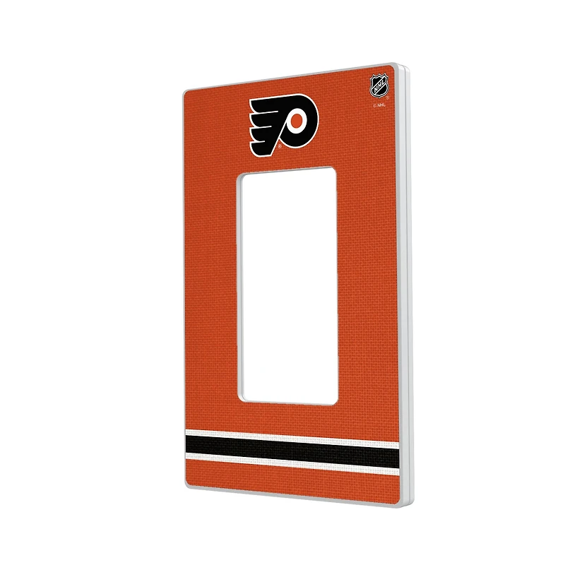 Philadelphia Flyers Single Rocker Lightswitch Plate