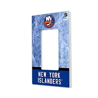 New York Islanders Wordmark Single Rocker Lightswitch Plate