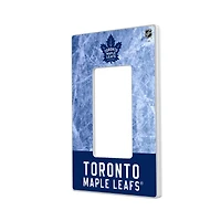 Toronto Maple Leafs Wordmark Single Rocker Lightswitch Plate