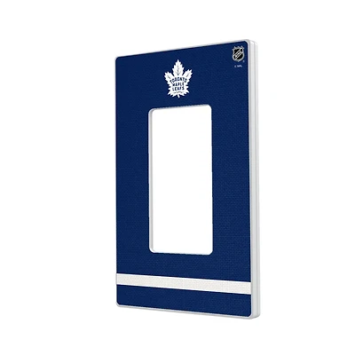 Toronto Maple Leafs Single Rocker Lightswitch Plate