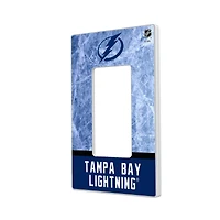 Tampa Bay Lightning Wordmark Single Rocker Lightswitch Plate