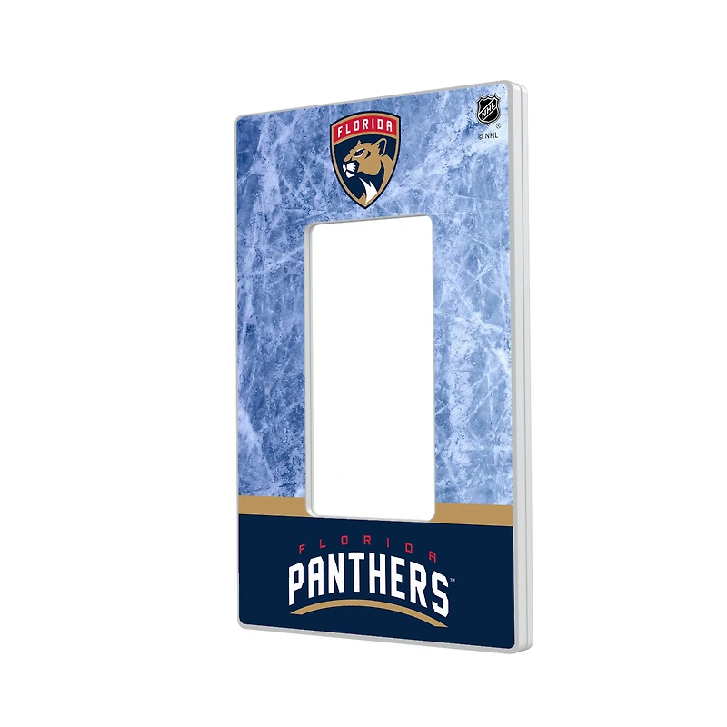 Florida Panthers Wordmark Single Rocker Lightswitch Plate