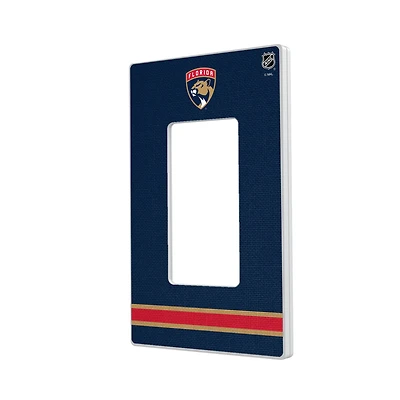 Florida Panthers Single Rocker Lightswitch Plate