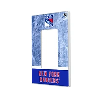 New York Rangers Wordmark Single Rocker Lightswitch Plate