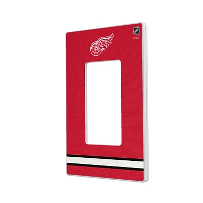 Detroit Red Wings Single Rocker Lightswitch Plate