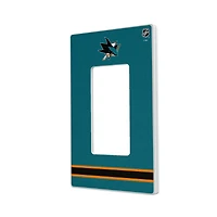 San Jose Sharks Single Rocker Lightswitch Plate