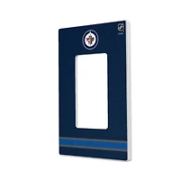 Winnipeg Jets Single Rocker Lightswitch Plate