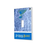 St. Louis Blues Wordmark Single Toggle Lightswitch Plate
