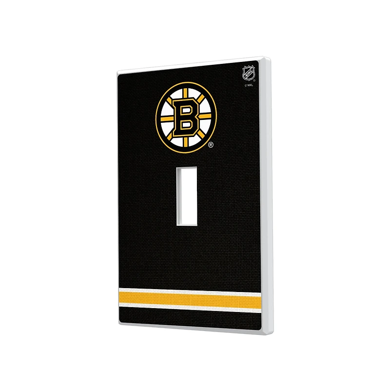 Boston Bruins Single Toggle Lightswitch Plate