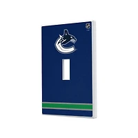 Vancouver Canucks Single Toggle Lightswitch Plate