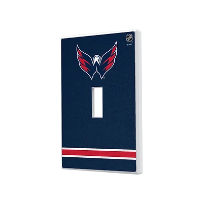 Washington Capitals Single Toggle Lightswitch Plate