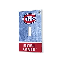 Montreal Canadiens Wordmark Single Toggle Lightswitch Plate