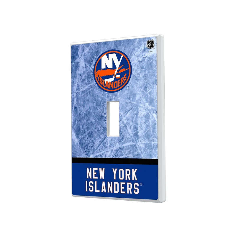 New York Islanders Wordmark Single Toggle Lightswitch Plate