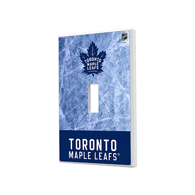 Toronto Maple Leafs Wordmark Single Toggle Lightswitch Plate