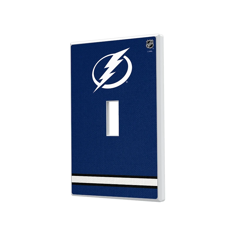 Tampa Bay Lightning Single Toggle Lightswitch Plate