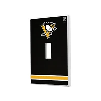 Pittsburgh Penguins Single Toggle Lightswitch Plate