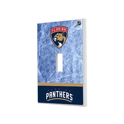 Florida Panthers Wordmark Single Toggle Lightswitch Plate