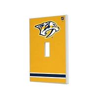 Nashville Predators Single Toggle Lightswitch Plate