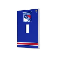 New York Rangers Single Toggle Lightswitch Plate