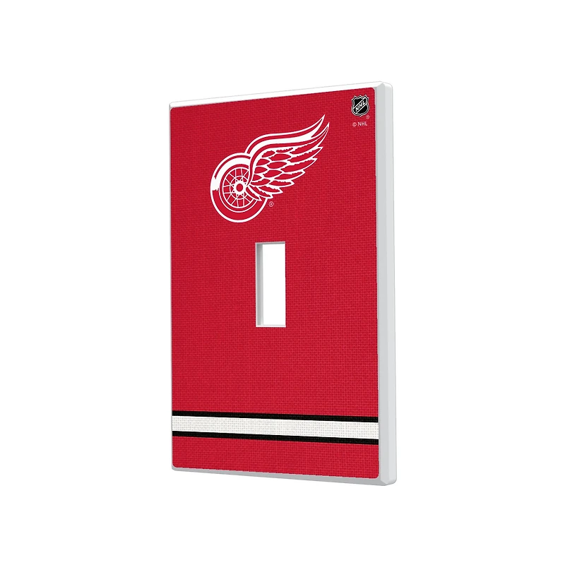 Detroit Red Wings Single Toggle Lightswitch Plate