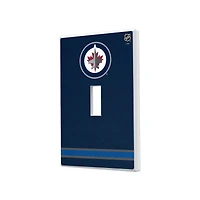 Winnipeg Jets Single Toggle Lightswitch Plate