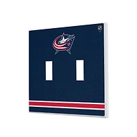 Columbus Blue Jackets Double Toggle Lightswitch Plate