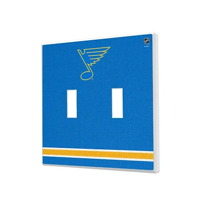 St. Louis Blues Double Toggle Lightswitch Plate