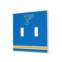 St. Louis Blues Double Toggle Lightswitch Plate