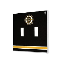 Boston Bruins Double Toggle Lightswitch Plate