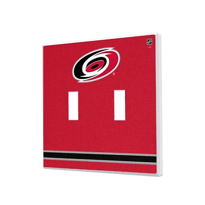 Carolina Hurricanes Double Toggle Lightswitch Plate