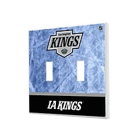 Los Angeles Kings Wordmark Double Toggle Lightswitch Plate