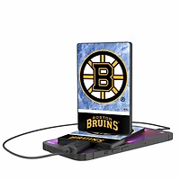 Boston Bruins Wordmark Credit Card Power Bank