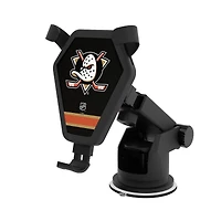 Anaheim Ducks Stripe Wireless Car Charger
