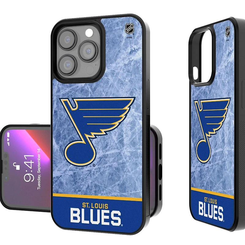 St. Louis Blues iPhone Bump Ice Design Case