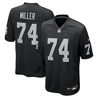 Men's Nike Kolton Miller Black Las Vegas Raiders Game Jersey