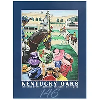 146th Kentucky Oaks 18" x 24" Art of Oaks Poster