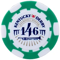 Ahead Green Kentucky Derby 146 Poker Chip