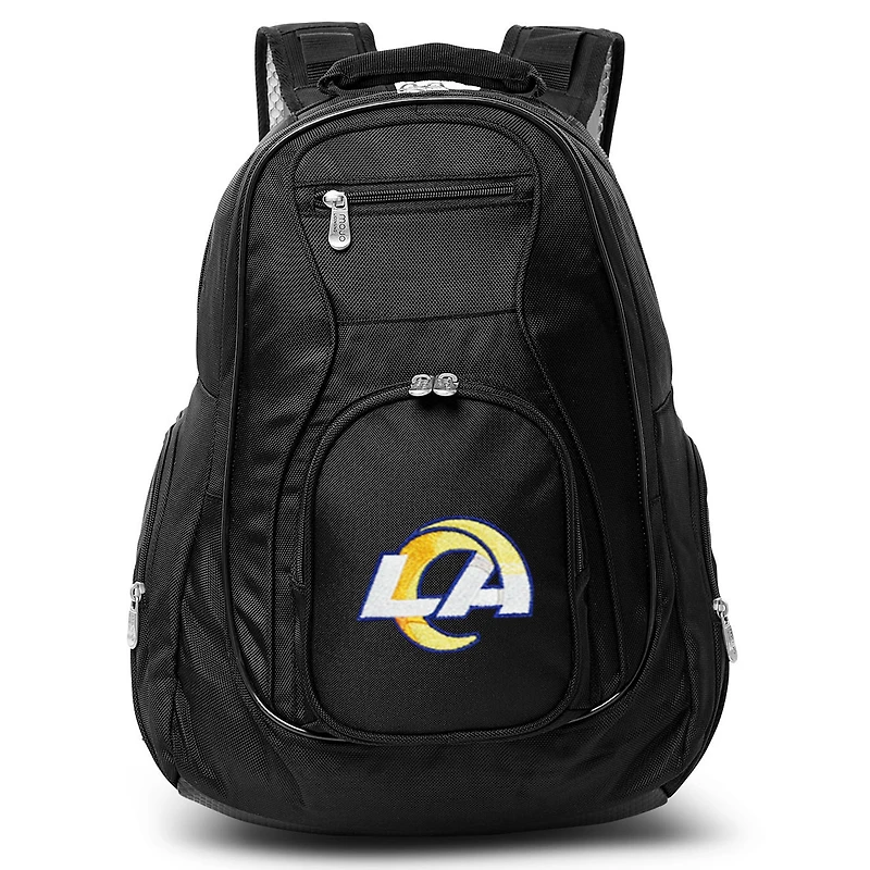 MOJO Black Los Angeles Rams Premium Laptop Backpack