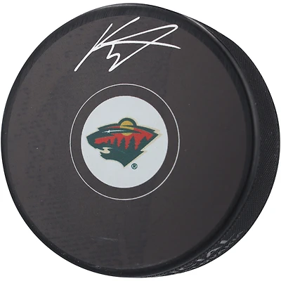 Kirill Kaprizov Minnesota Wild Autographed Hockey Puck