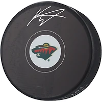 Kirill Kaprizov Minnesota Wild Autographed Hockey Puck