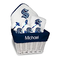 Infant Seattle Kraken Personalized Medium Gift Basket